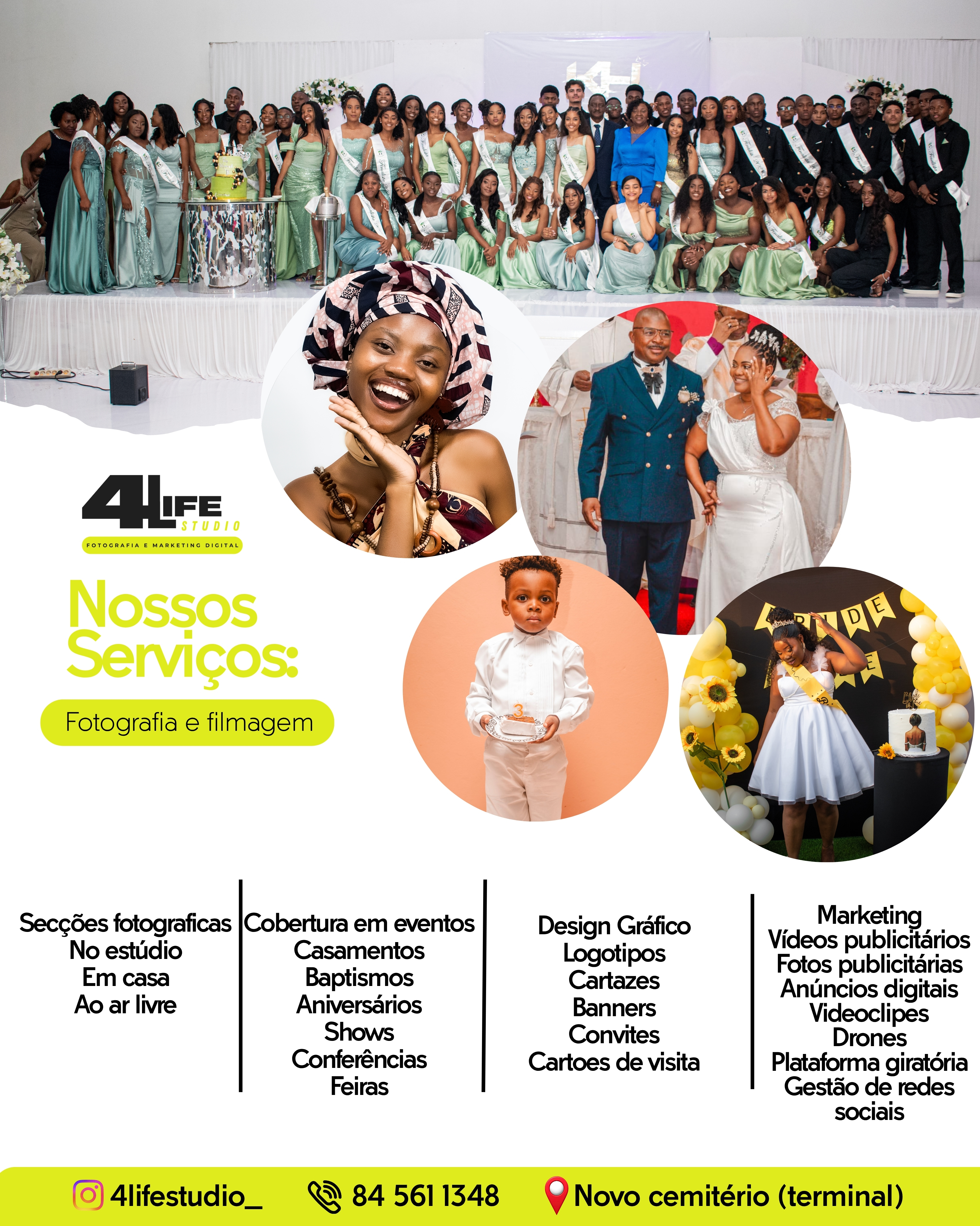 Design gráfico — Estúdio fotográfico