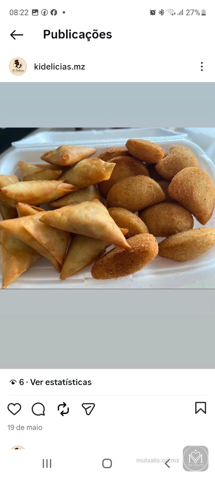 Salgados — Kidelicias. Mz