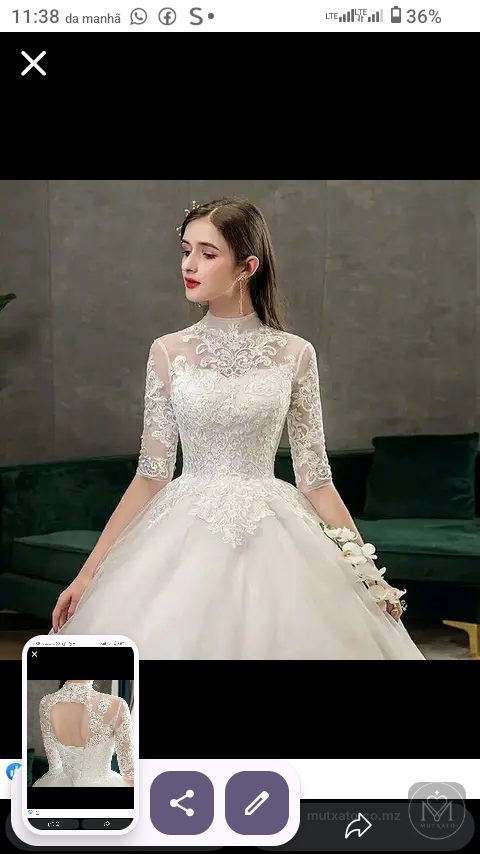 Vestido de noiva — Desapego de vestido de noiva
