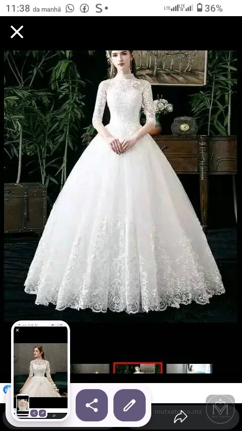 Vestido de noiva — Desapego de vestido de noiva