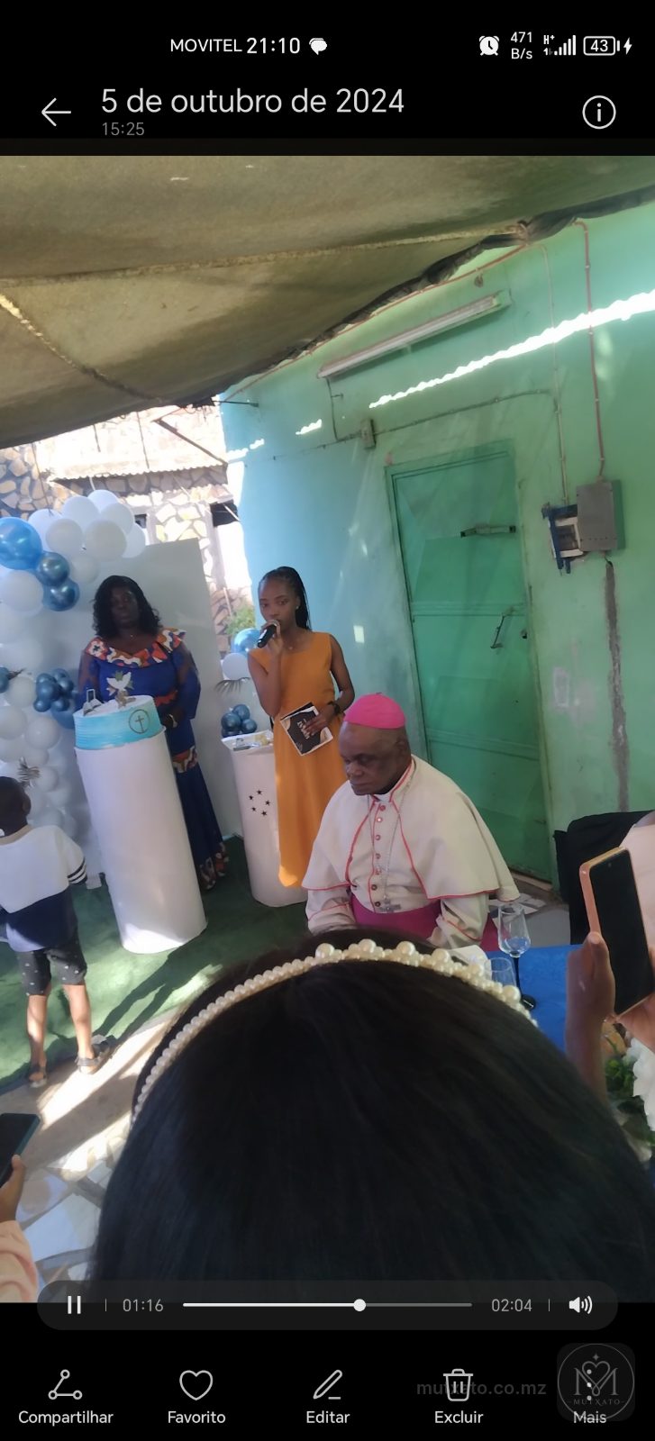 Mc just Ussivane — Mestre de cerimónia