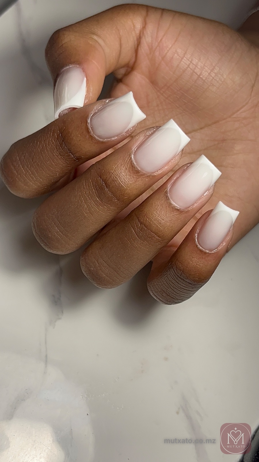 alongamento no Molde F1 — Nail Designer