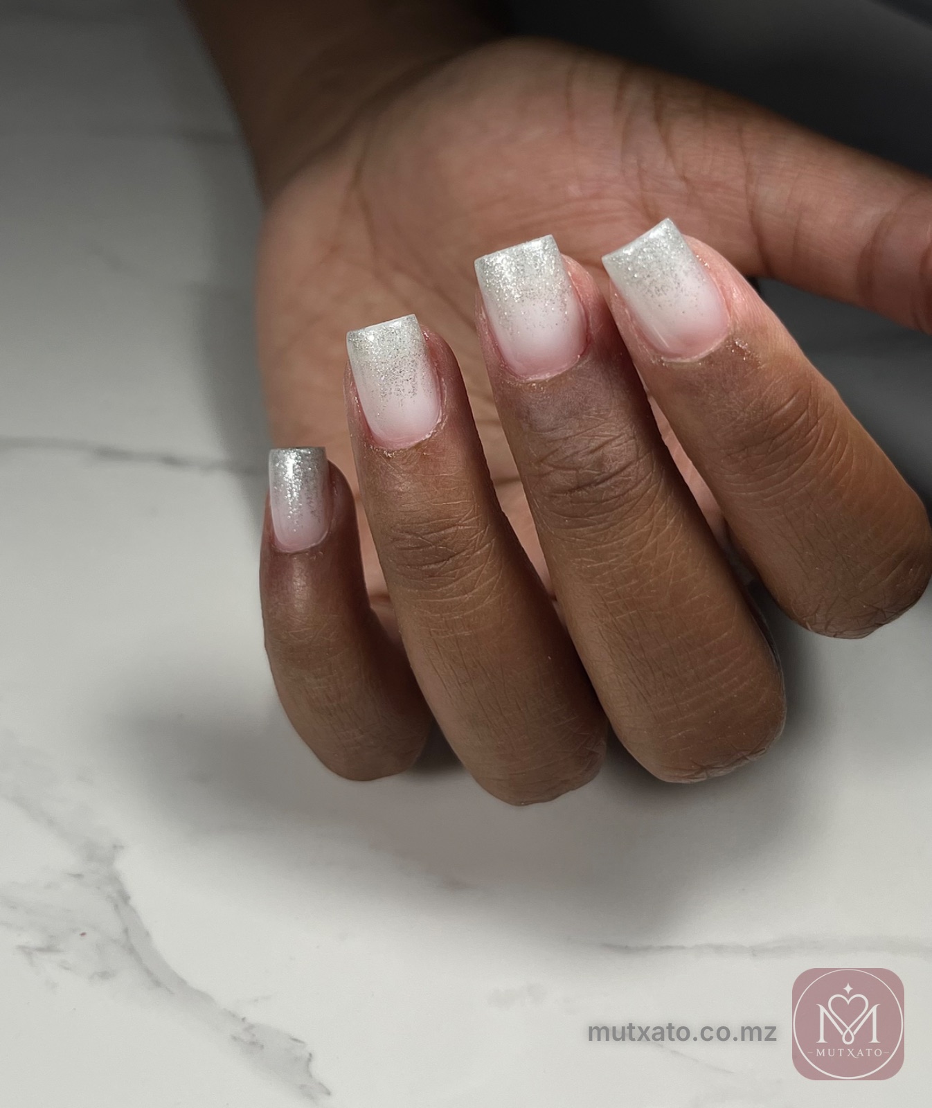 alongamento no Molde F1 — Nail Designer