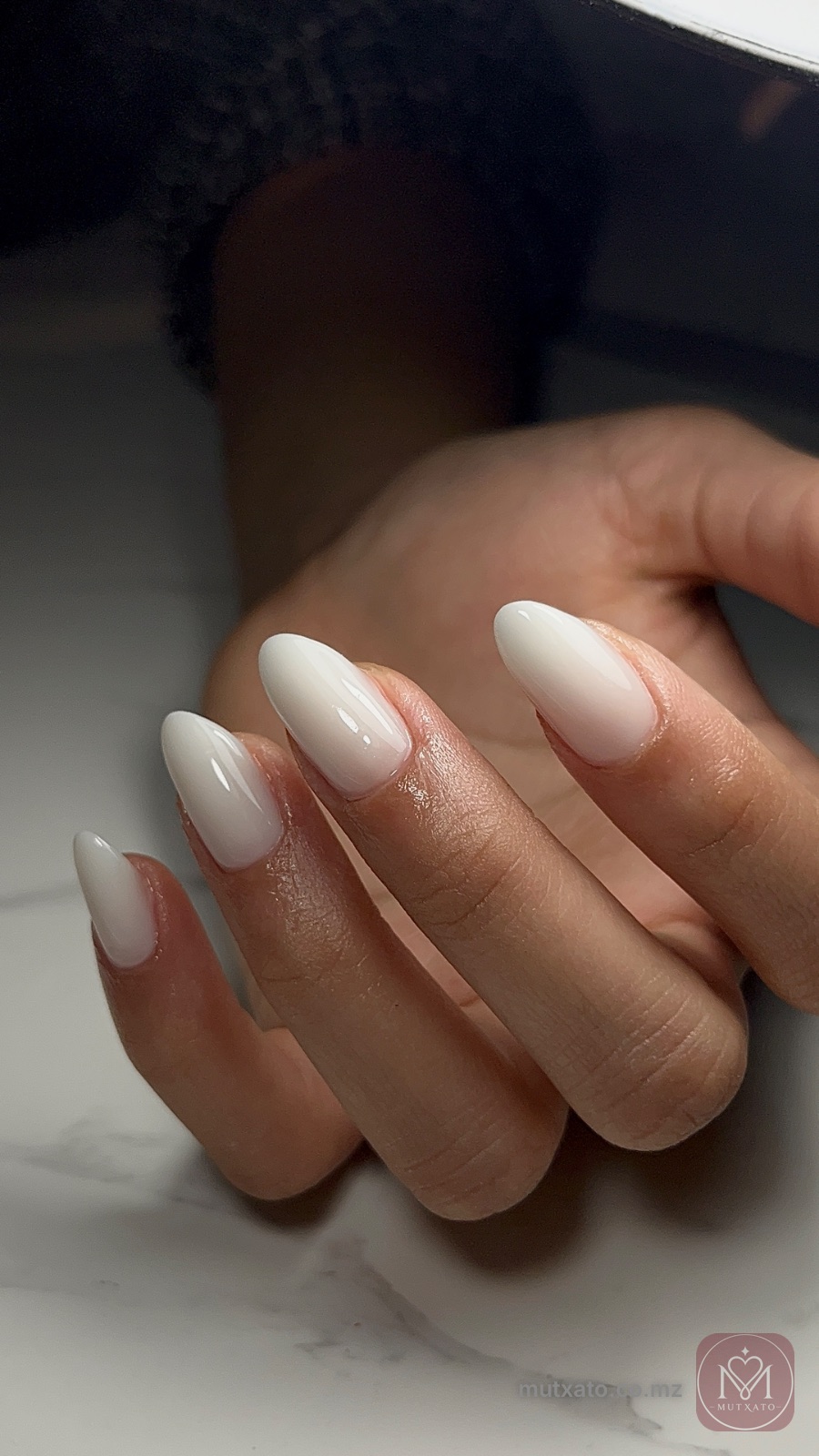 alongamento no Molde F1 — Nail Designer